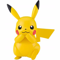 万代 精灵宝可梦 拼装模型玩具（25-48） 10cm 41 战斗皮卡丘