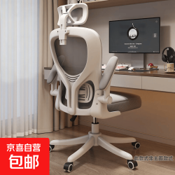 电脑椅人体工学椅子办公椅靠背学生学习椅写字书房电竞游戏椅PQ 【166转椅-海绵坐垫