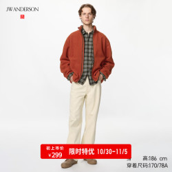 优衣库 直筒牛仔裤/水洗产品加长款男装合作款