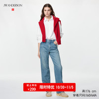 优衣库 直筒牛仔裤/水洗产品加长款女装合作款