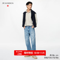优衣库 直筒牛仔裤/水洗产品常规款男装合作款