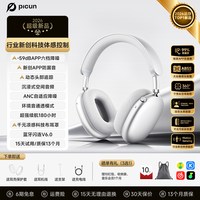 移动端：品存F8Max2头戴式耳机AI降噪无线蓝牙游戏耳麦电脑带有线适用苹果