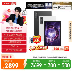 联想 拯救者Y900 天玑9500s 12GB+256GB 白色 平板电脑