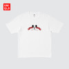 优衣库 UT MAGIC FOR ALL 印花T恤 白色 4XL