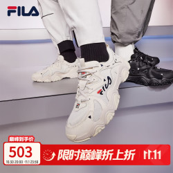 斐乐 猫爪 4 女子休闲运动鞋 F12W232127F-AW 古白色/白天鹅 36