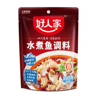 移动端、88VIP：好人家 水煮鱼调料 150g 袋装