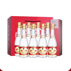 汾酒 黄盖玻汾 53度 清香型白酒 475ml*8瓶