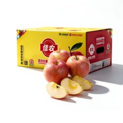 佳农 新疆阿克苏冰糖心苹果 8.5斤 单果190g+