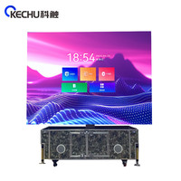 科触 升降折叠便携式LED全彩高清显示屏COB移动电子板报训练场小间距宣传屏 P1.25室内3.6m