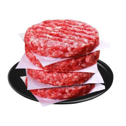 约巢 进口原切安格斯汉堡排 M5牛肉饼 100g*10片 1kg