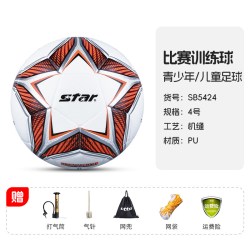 世达 1000足球5号4号儿童专业训练比赛考试球手缝2000