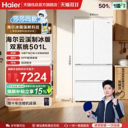 海尔 云溪系列 风冷法式门冰箱