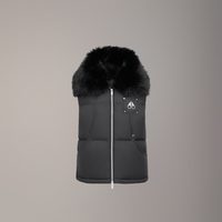 移动端：MOOSE KNUCKLES [奢享免息]MOOSE KNUCKLES PUFFER系列女士小剪刀鹅绒羽绒马甲