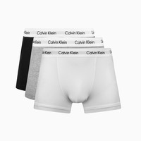 Calvin Klein 凯文克莱男士经典平角内裤三条装U2662男款