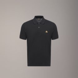 MOOSE KNUCKLES [奢享免息]MOOSE KNUCKLES 男士棉质经典LOGO小剪刀短袖POLO衫