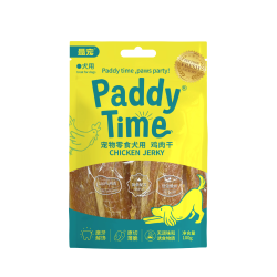 Paddy Time 宠物零食狗零食鸡肉干100g 犬用磨牙洁齿训练奖励 烘干鸡肉干