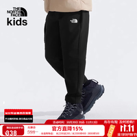 北面 童装儿童裤子防风防泼水休闲长裤户外保暖秋冬款|89XJ JK3/宇宙黑 150 (L) (141-150cm)