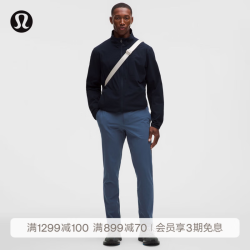 lululemon ABC™ 修身剪裁长裤 Warpstreme 斜纹蓝 32L 运动裤