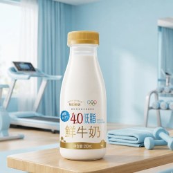 每日鲜语 鲜奶4.0低脂鲜牛奶250ml*12瓶 高钙牛奶