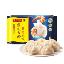 湾仔码头 霸气大虾猪肉水饺240g12只
