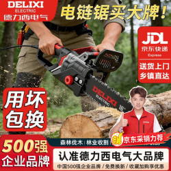 德力西 电气+链条锯+1300w+16寸+2链条1导板配挡板