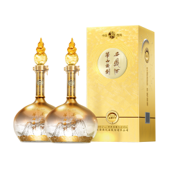 华山论剑 西凤酒 诗酒年华 52度 凤香型白酒 500ml*2瓶