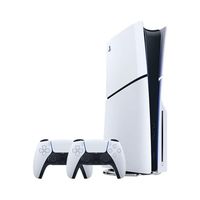 索尼 PS5 Slim轻薄款游戏主机光驱版 双手柄