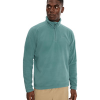 HELLY HANSEN 男式 Daybreaker 1/2 拉链羊毛, 494 蛋白石绿
