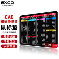宜适酷 CAD快捷键鼠标垫  260