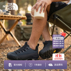 北面 低帮徒步鞋26新款户外机能休闲鞋中性舒适舒轻便抓地耐磨8DAP W9O/宇宙黑 44 /10