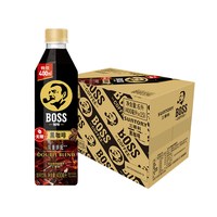 88VIP：三得利 BOSS咖啡中度烘焙无糖黑咖啡400ML*15瓶