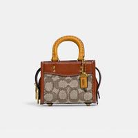 COACH 经典标志提花织物ROGUE 12号手袋CC515