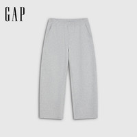 Gap 男士宽松阔腿经典弯刀休闲裤