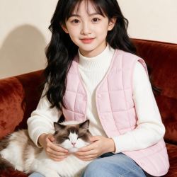 韩都衣舍 童装儿童卫衣2026新款男童女童裤子毛衣马甲