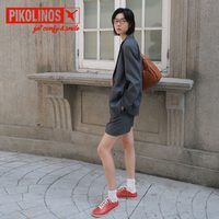 PIKOLINOS 派高雁西班牙 牛皮深口 休闲板鞋