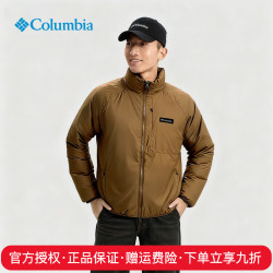 哥伦比亚 2026秋冬新品户外男运动休闲金点热能700蓬保暖羽绒服外套