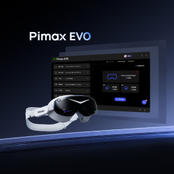 Pimax Dream Air EVO SLAM版 VR头显（含两个6DOF手柄）