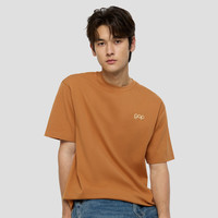 Gap 夏季新款logo印花宽松圆领短袖