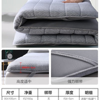 移动端：SHUIXINGHOME 水星家纺乳胶床垫原液进口加厚款宿舍学生榻榻米垫子褥子租房专用