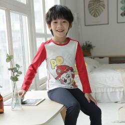 汪汪队立大功 汪汪队儿童保暖内衣套装家居服睡衣套装