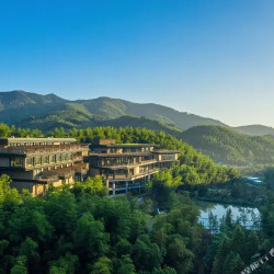 湖州慧心谷 山居隐竹大床房2晚 含正餐+下午茶+旅拍