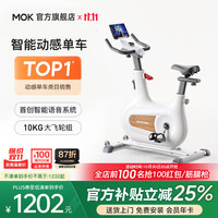 MOKFITNESS MOK(摩刻)-Civi动感单车家用健身房智能磁控专业减肥运动器材静音 Civi Arc（冰川白）