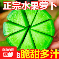 其他家 山东潍坊新鲜蔬菜水果脆甜爽口青萝卜现摘现发蔬菜 源头直发 新鲜水果萝卜9斤 （净重8.5斤）