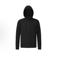 斐乐 Fitness 健身系列 商务通勤连帽弹力夹克训练衣 A11M621505F