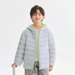 波司登 儿童羽绒服男女童排骨条羽绒服轻薄连帽大童外套