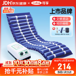 可孚 防褥疮气垫床条纹型家用医用单人瘫痪病人卧床护理充气床垫带充气泵简单款