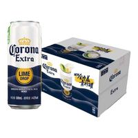 百威 CORONA/科罗娜 全开盖系列 11.3°P经典拉格啤酒 500ml*12罐