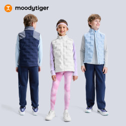 moodytiger 童装极限真五折！拒水羽绒马甲