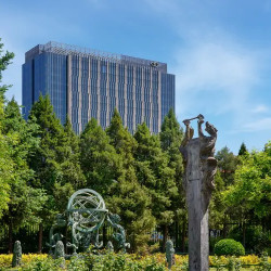 北京索菲特 豪华大床房2晚 落地窗圆形浴缸 含双早