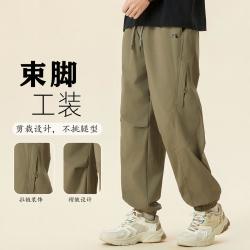 361° 春秋男士束脚工装裤显高显瘦户外时尚运动休闲长裤